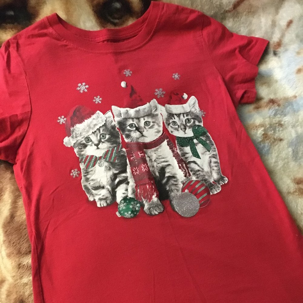 Christmas Kitten Shirt
